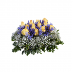 ALMOHADITA ROSAS AMARILLAS