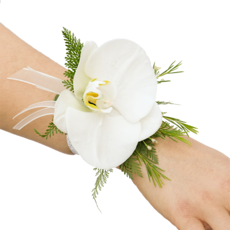 CORSAGE ORQUIDEA (MUÑEQUERA)